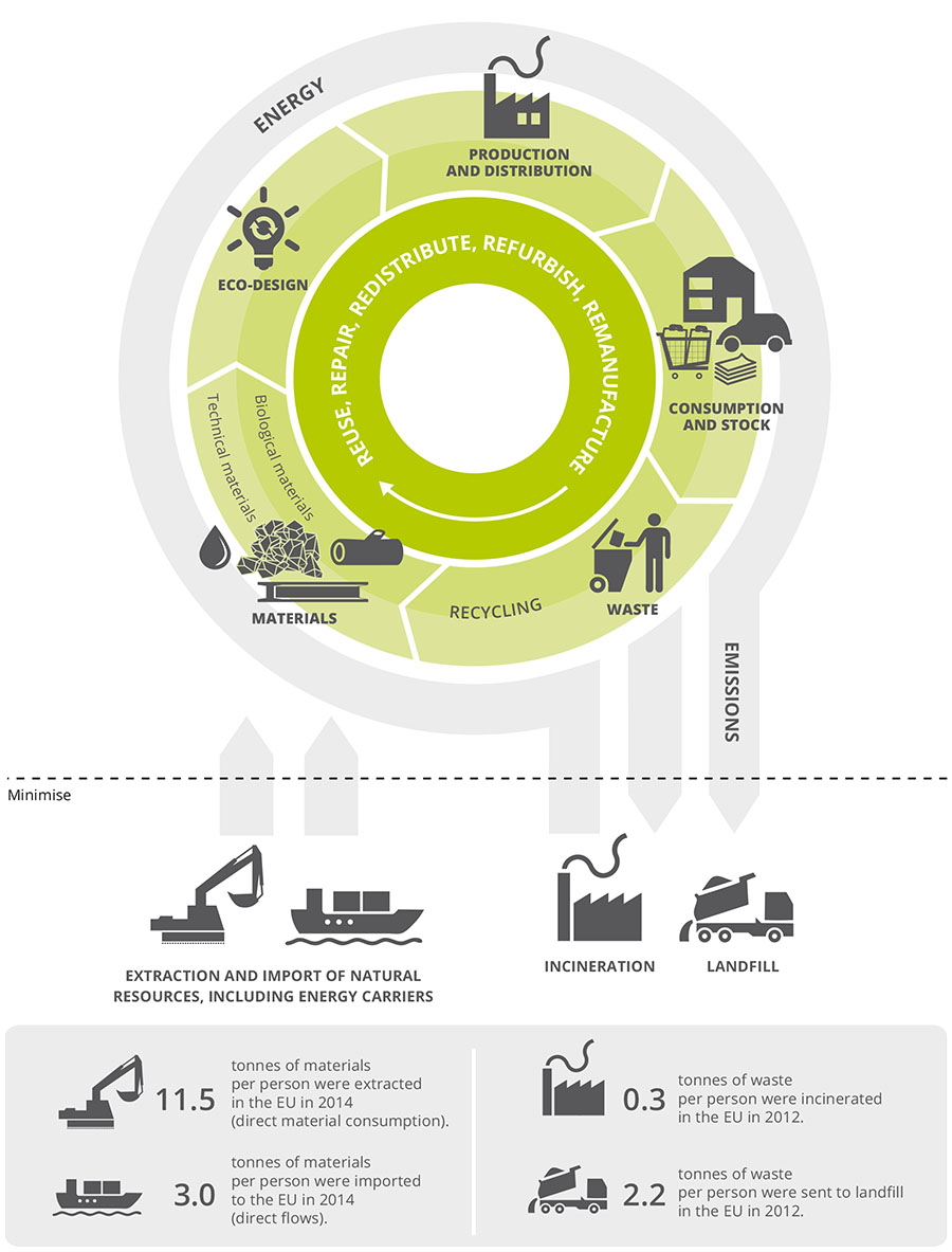 Circular economy in Europe — Developing the knowledge base