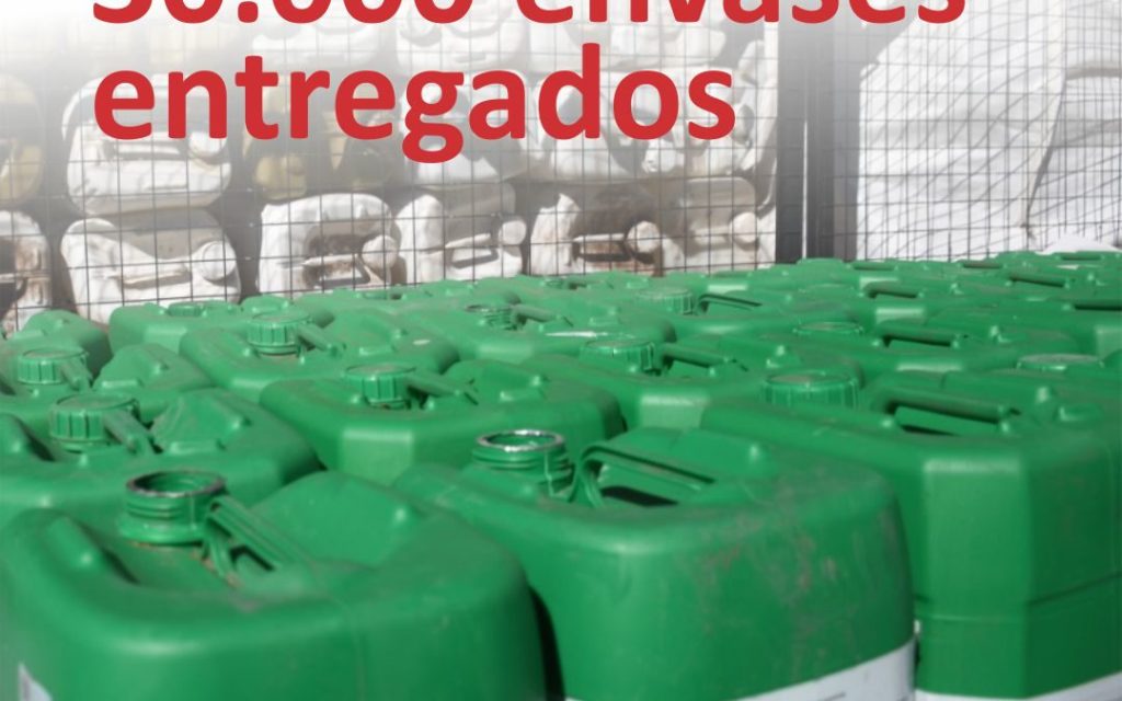 CAT Chacabuco: se superaron los 30.000 envases de fitosanitarios retirados