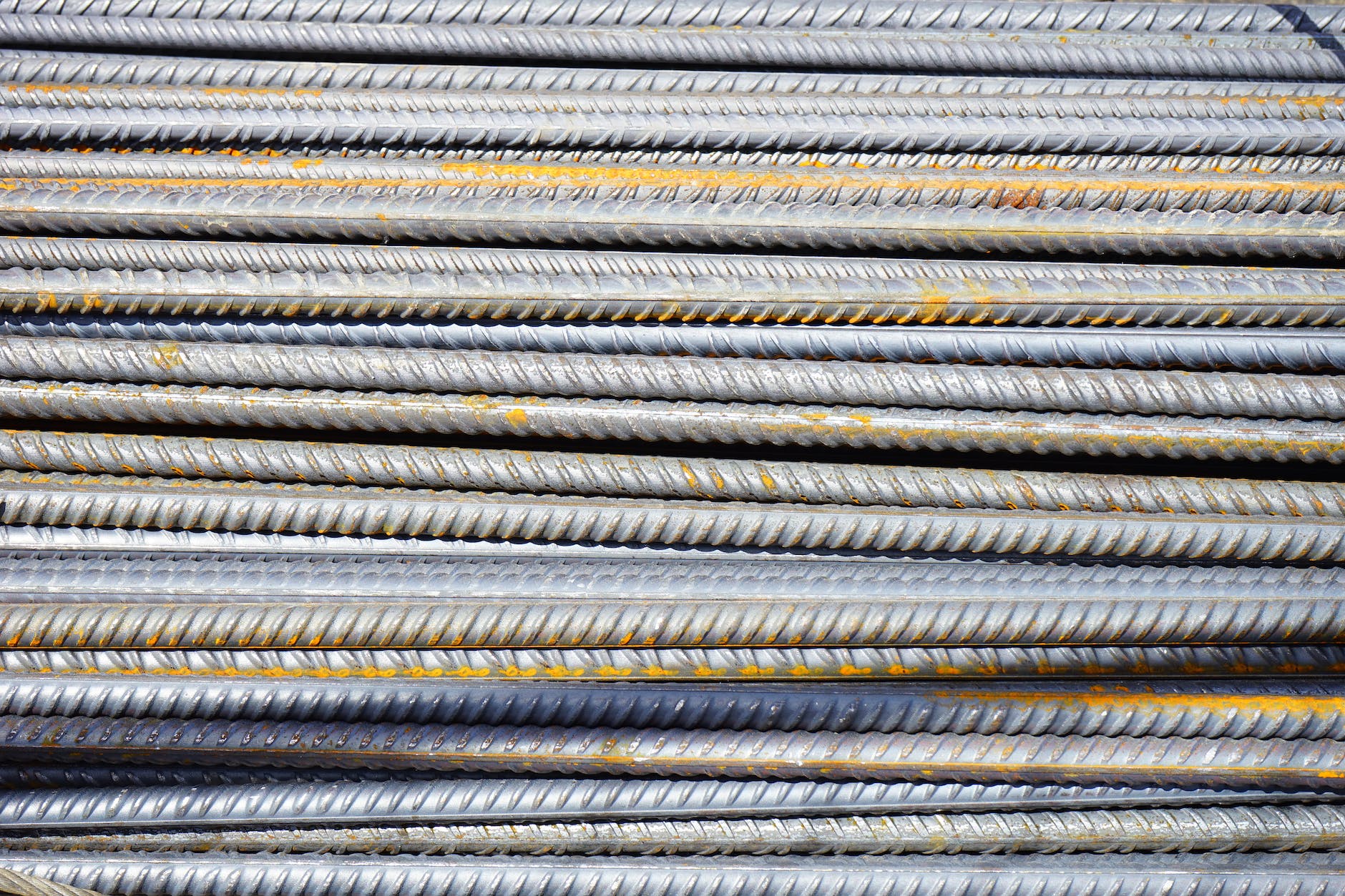 gray iron steel rods